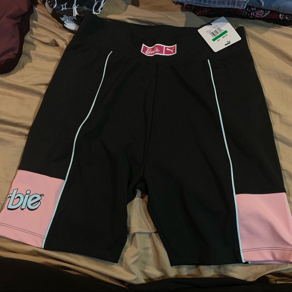 Barbie x Puma biker shorts